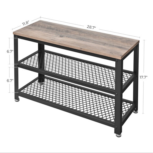 Williston Bryce Shelves Storage Bench & Reviews Wayfair Canada